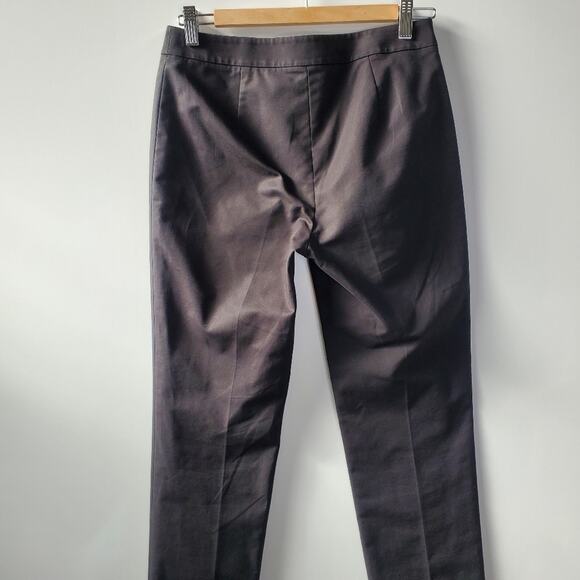Lafayette Black taper leg structured career pants Size 0 - Picture 7 of 8
